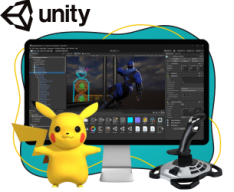 Мир игр на Unity 2D на популярном движке + AI-помощники - КИБЕРшкола программирования для детей, компьютерные курсы для школьников, начинающих и подростков - KIBERone г. Екатеринбург